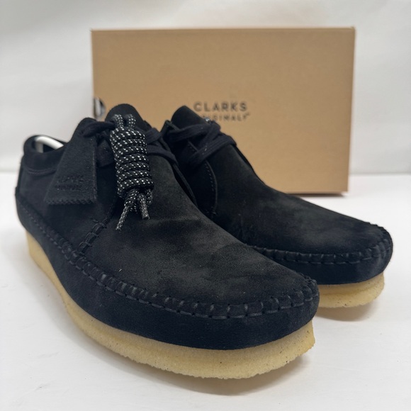 Clarks Weaver Men\'s Black Suede Loafers ??? main image 11